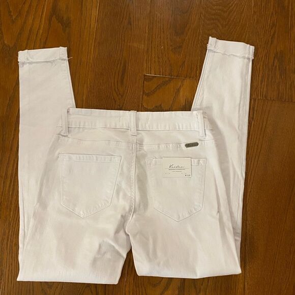 Rancan white distressed jeans size 25 - Picture 7 of 9